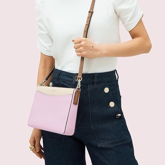 kate spade Handbags - Kate Spade Blush and Ivory Crossbody Bag